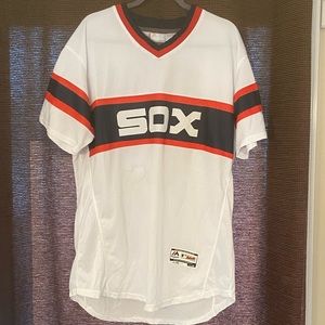 Michael Jordan Majestic White Sox retro jersey